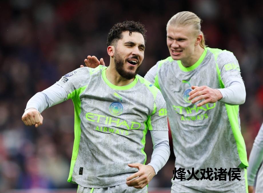 [图]谢尔基传射赖因德斯破门 曼城2-1诺丁汉丛林